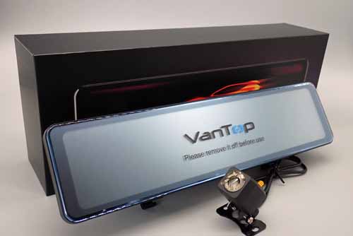 VANTOP ドライブレコーダー ミラー型 - セキュリティ